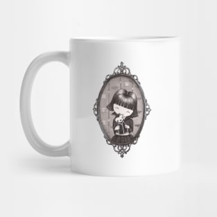 Little Vampire Girl baking Cookies Mug